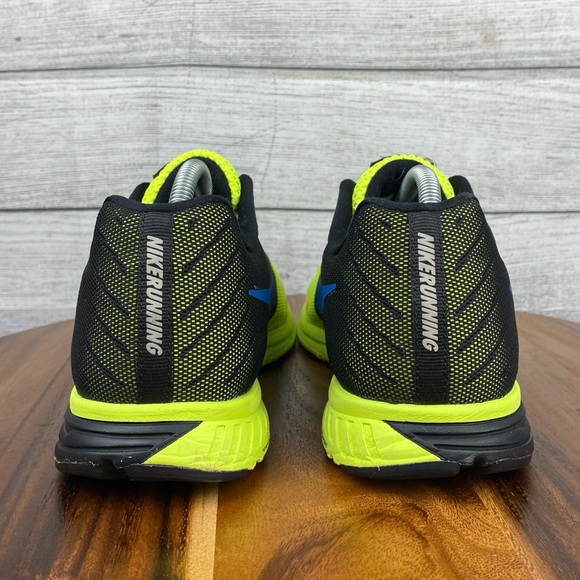 Nike Zoom Fly Volt Yellow Blue Black Running Shoe 630915-704 Men’s Size 10 - Picture 6 of 12